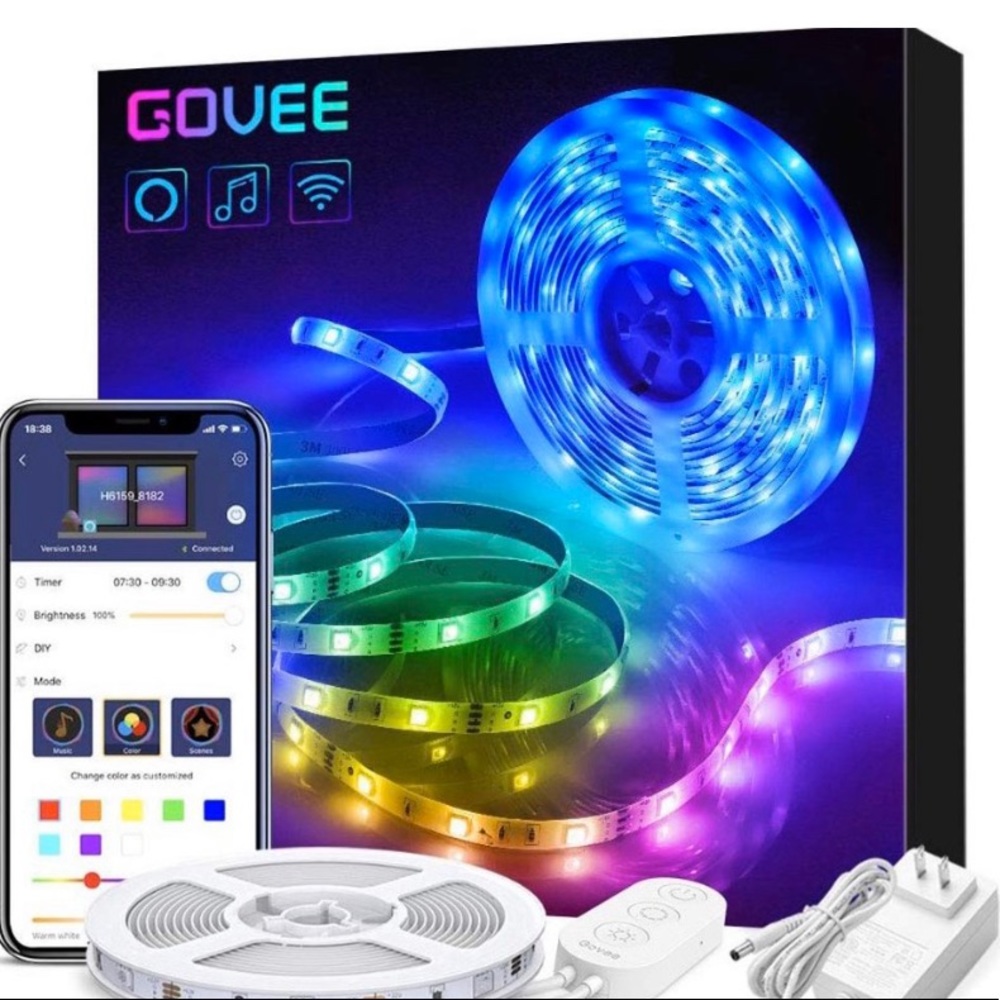 LED Govee strip lights